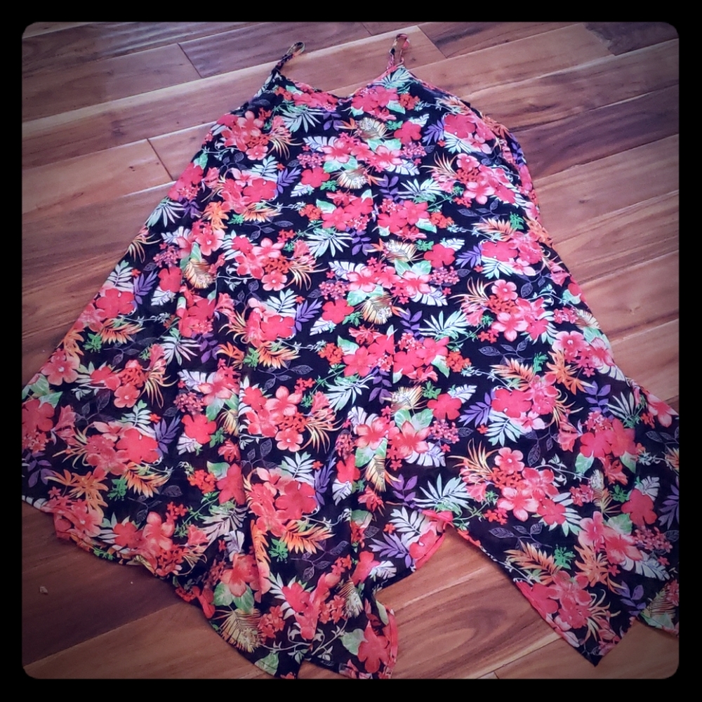 Decree Spaghetti strap dress with lining